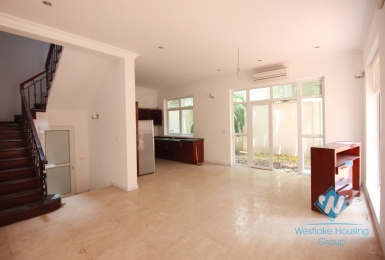 Unfurnished house for rent in T block, Ciputra, Tay Ho, Hanoi